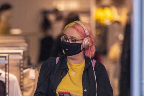 Shoppers will be asked to wear masks after lockdown ends on Monday