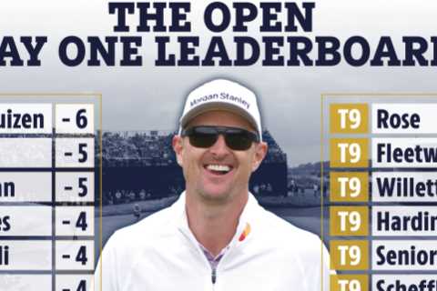 Rose, Willett and Fleetwood lead England’s charge for first Open winner in 52 years with strong..
