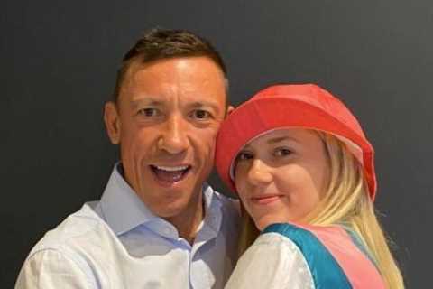 Frankie Dettori’s famous flying dismount strikes fear in daughter Ella, who vows not to repeat..