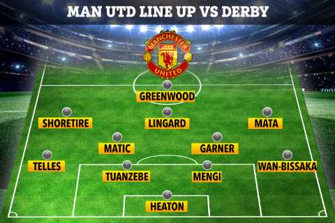 How Man Utd could line up vs Derby with Lingard to start against Wayne Rooney’s side despite West..