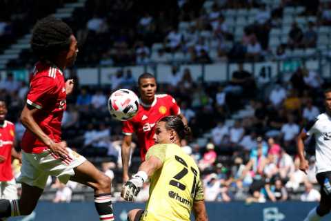 Derby 1 Man Utd 2: Chong and Pellistri score in pre-season win over Wayne Rooney’s Rams while..