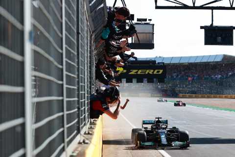 Lewis Hamilton pulls off huge F1 British Grand Prix win in front of Silverstone fans after penalty..