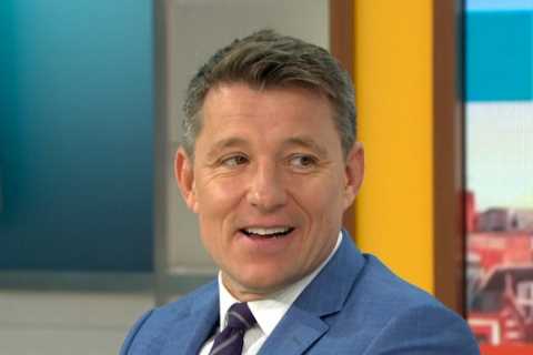 Ben Shephard RETURNS to Good Morning Britain after hospital dash for gory op on his leg after..