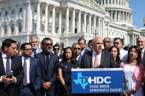 5 Texas Democrats who fled their state to stall a voting bill test positive in Washington.