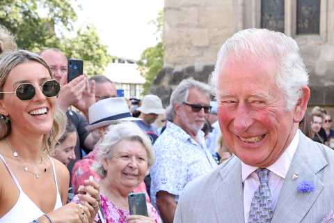 Prince Charles turned down chance to get on board low-emission bus because he would have to wear a..