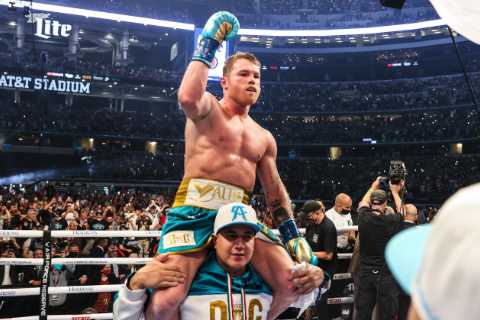 Canelo Alvarez on verge of securing huge undisputed fight against Caleb Plant on September 18 in..