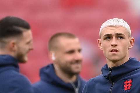 Phil Foden STILL in protective boot after Euro 2020 injury as Man City sweat on star’s fitness..