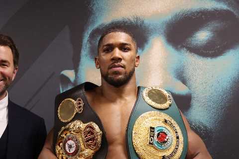 Eddie Hearn hoping and praying Anthony Joshua will face Tyson Fury but admits he doesn’t ‘believe’..