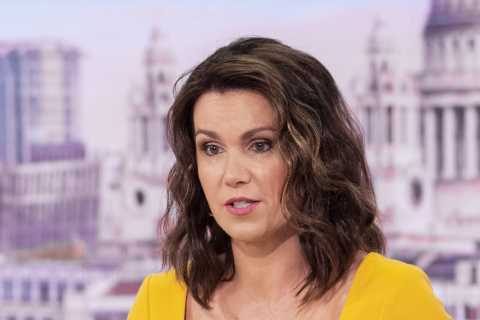 Susanna Reid replaced by Kate Garraway as she signs off GMB early after fiery clash with Dr Hilary..