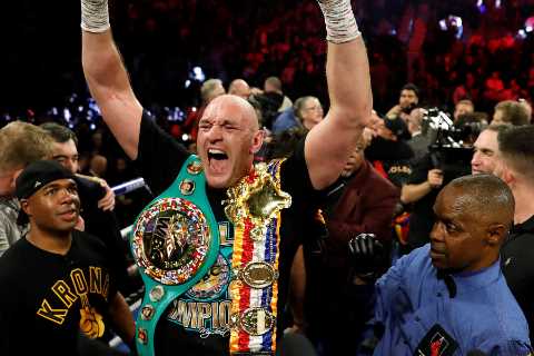 Tyson Fury has made $1m selling NFT collection of heavyweight world titles as he follows in Floyd..