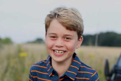 Grinning Prince George celebrates 8th birthday in snap taken by mum Kate Middleton