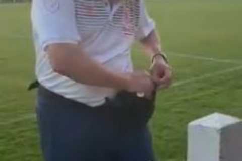 Watch Neil Warnock whip out pre-signed photograph from bum bag for young fan after Middlesbrough..
