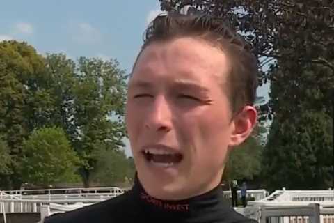 Furious jockey disqualified and banned after he lost weight SWEATING in heatwave