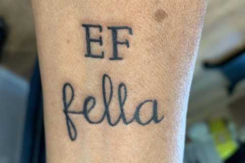 Ulrika Jonsson reveals brand new tattoo tribute to her beloved dog after his death