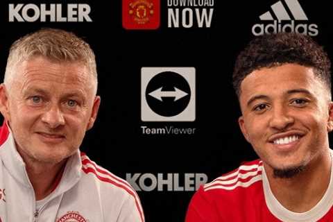 Jadon Sancho squad number confirmed after completing Man Utd transfer in £73million deal from..