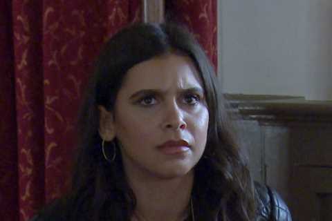 Five huge Emmerdale spoilers for next week including Meena’s huge error and April’s trolling terror