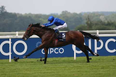 Adayar storms to historic King George win at Ascot – with trainer Charlie Appleby forced to watch..