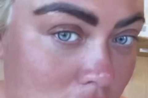 Gemma Collins reveals makeover after having her face deep-cleaned with a tiny vacuum saying ‘I feel ..