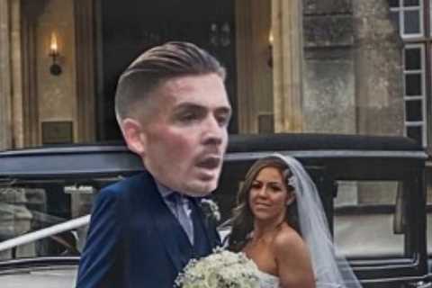 Mum goes viral after replacing husband with Jack Grealish in wedding photos after Aston Villa..