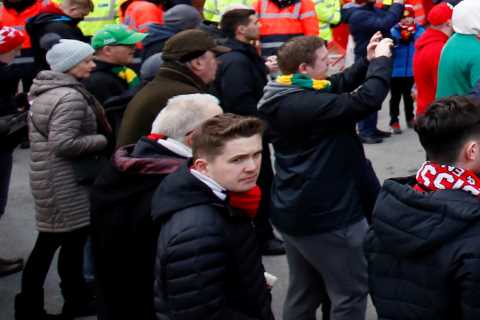 Premier League release statement on Covid vaccine passports at stadiums with fans facing being..