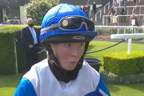 Watch ‘best interview ever’ as jockey can’t contain excitement at Ascot winner and fans call for..
