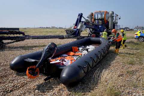 Small boats used by migrants to cross the Channel will be handed to British charities