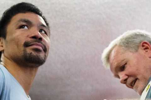 Manny Pacquiao’s coach offers $1k reward for sparring partners to floor him and has to hire..