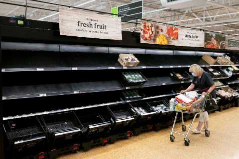 Pingdemic ‘will leave supermarket shelves empty again in WEEKS’ unless staff crisis is solved,..