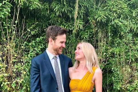 Ginny &amp; Georgia’s Brianne Howey &amp; Matt Ziering marry at home in CA four months after..