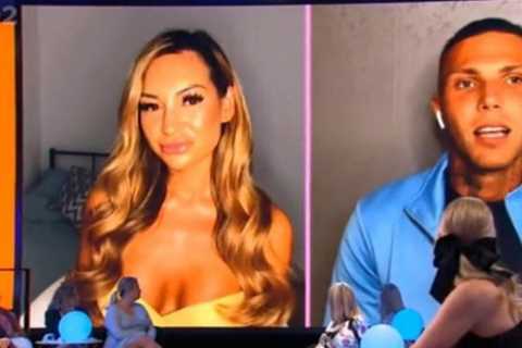 Love Island rejects AJ and Danny go on romantic date and tease relationship outside the villa