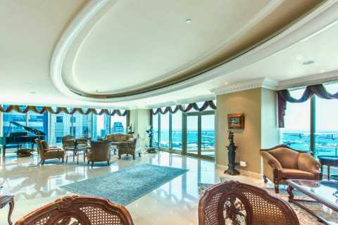 Roger Federer owns £13m luxury Le Reve skyscraper in Dubai that boasts a marina view and a..