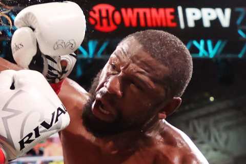 Eddie Hearn brands Floyd Mayweather vs Logan Paul a ‘disgrace’ and admits he was ‘uncomfortable’..