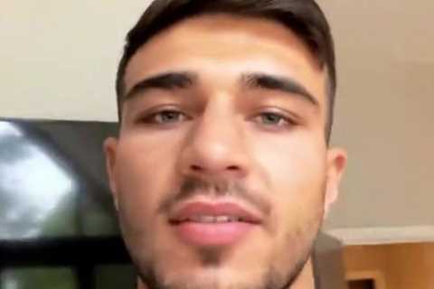 Tommy Fury left terrified as mysterious handprint appears on his T-shirt while he’s home alone