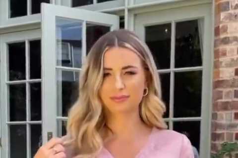 Dani Dyer models new clothing range as she juggles working and being a single mum