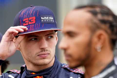 Max Verstappen slams Lewis Hamilton’s British GP celebrations and says ‘if it were me, I would have ..