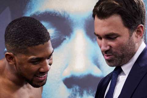 Anthony Joshua tipped to box until he is at least 36 as Eddie Hearn reveals Brit suddenly asked him ..