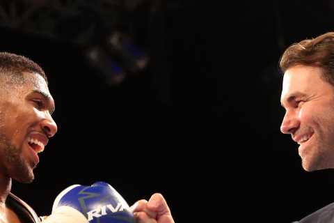 Anthony Joshua reveals he turned down £10m offer to leave Eddie Hearn just before he became world..