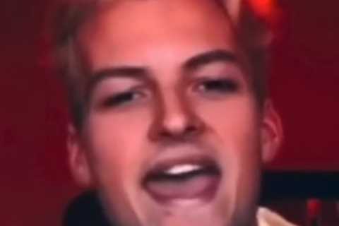 Love Island’s Hugo Hammond looks unrecognisable with blond hair in amazing singing clip