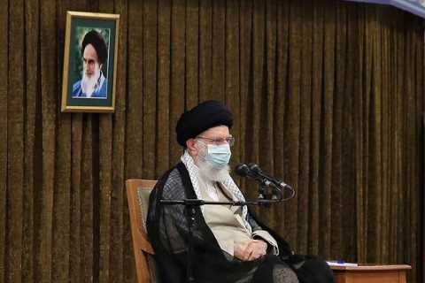 Iran’s top leader casts doubt on efforts to revive a nuclear deal.