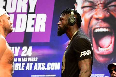 Tyson Fury blasts ‘bully’ Deontay Wilder in X-rated rant after Bronze Bomber accuses him of lying..