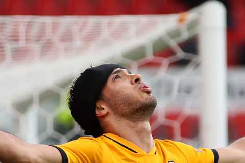 Watch Raul Jimenez score first goal since horror head injury as Wolves striker nets in pre-season..