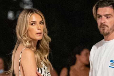 Three Lions ace Jack Grealish spotted with childhood sweetheart Sasha Attwood on romantic getaway..