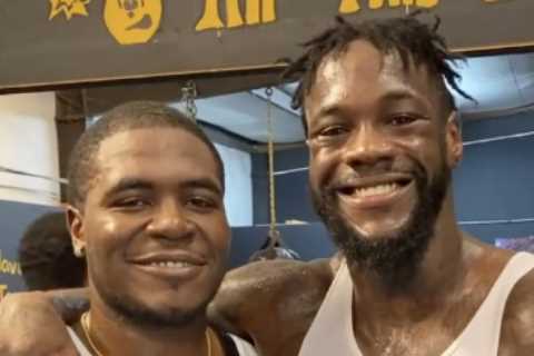 Deontay Wilder’s sparring partner warns Tyson Fury NOT to weigh 300lb and says Gypsy King was..