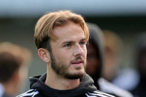 Arsenal transfer target James Maddison and girlfriend Kennedy Alexa celebrate birth of their first..