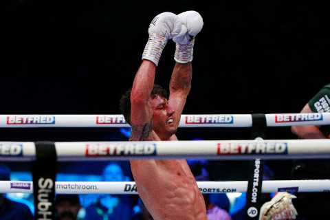 Leigh Wood Britain’s newest world champion after chopping down Chinese star Xu Can in Eddie Hearn’s ..