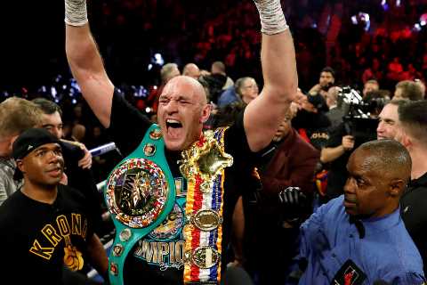 UFC legend Khabib says Tyson Fury is the ‘best’ boxer in the world and urges Joshua vs Usyk winner..