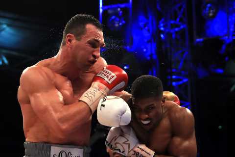 Wladimir Klitschko was knocked out by Anthony Joshua after brother Vitali told him not to go in for ..