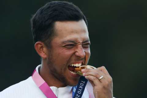 Xander Schauffele lands Olympic golf gold medal as Team GB star Paul Casey and Rory McIlroy miss..