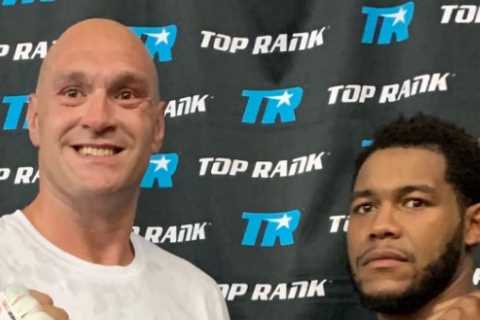 Tyson Fury ‘wasn’t doing too well’ while training for Deontay Wilder and getting Covid ‘fishy’,..