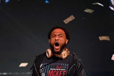 Floyd Mayweather, 44, called out by 18-0 Bellator MMA star AJ McKee who aims cheeky dig at Logan..